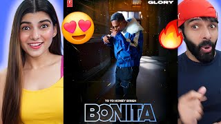 BONITA VIDEO SONG ‪YoYoHoneySingh‬  ‪TheShamsHere‬  GLORY  Bonita song honey singh reaction [upl. by Ainattirb]