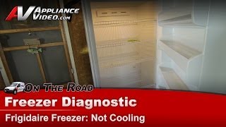 Frigidaire Freezer Repair  Not Cooling [upl. by Htebazileharas]