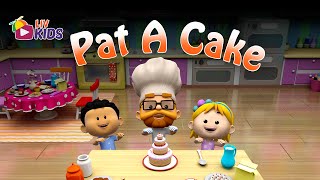 Pat A Cake with Lyrics  LIV Kids Nursery Rhymes and Songs  HD [upl. by Eirelav]