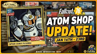 Fallout 76 Atomic Shop Update  January 16th  23rd [upl. by Amethist]