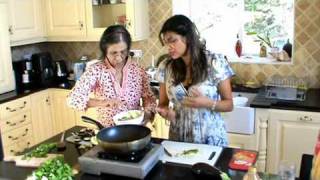 How to make bhajis Indian Recipe [upl. by Tereb578]