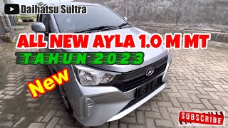 REVIEW AYLA 10 M MT  DAIHATSU ALL NEW AYLA M MT TAHUN 2023 [upl. by Aidne408]