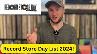 Record Store Day List April 20th 2024 List amp Vinyls I’m Excited for [upl. by Eivol]