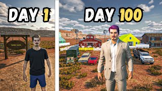 I Played 100 Days In Ranch Simulator Southwest [upl. by Ueih984]