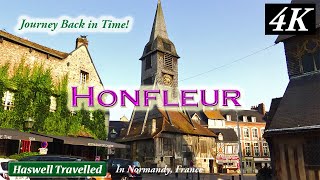 Honfleur Old Port Town with Eugine Boudin Story  Normandy Bucket List France 4K [upl. by Jelena]