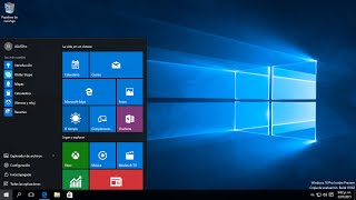 Configuración del Menú inicio en Windows 10 [upl. by Inness883]