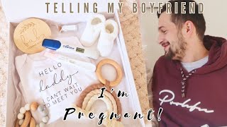 TELLING MY BOYFRIEND IM PREGNANT [upl. by Lesiram]