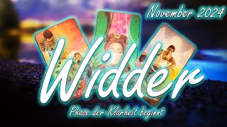 ♈WidderAries November 2024 Phase der Klarheit beginnt [upl. by Donnelly]