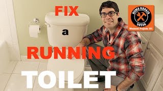 Fix a Toilet That Keeps Running [upl. by Alih]