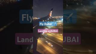 Fly Dubai landing at Dubai Airport Terminal 2 dubai uae emirates airport takeoff landing [upl. by Pammy262]