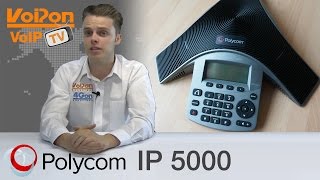 Polycom SoundStation IP5000 IP Conference Phone Review  Unboxing [upl. by Ahsitruc]