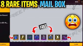 8 Most Rare Items In Mail Box 😨  Garena Sent Me Special Gift V Badge 🤑 shorts short [upl. by Israel]