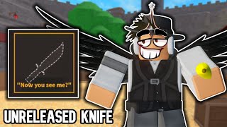 Using the Partially Visible Knife and Banana Gun in KAT Roblox KAT [upl. by Seumas]