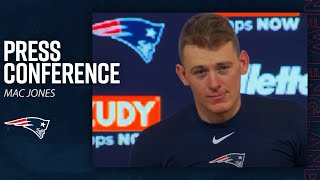 Mac Jones Postgame Press Conference vs Titans [upl. by Amuh567]