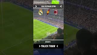 Thiaw scores a goal in the 12th min of the match Real Madrid vs Ac Milan 11 Champions League 2024 [upl. by Frans]