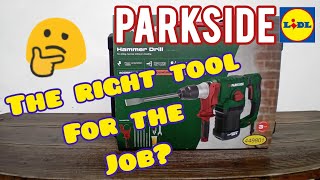 Parkside 240v 1550w SDS Hammer Drill Impulse buy 😬 parksidetools lidl [upl. by Vera]