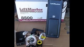 Install LiftMaster 8500 Jackshaft Garage Door Opener [upl. by Ibrad]