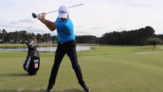 Titleist Tips Golf Myths  Swing Slowly  Jonathan Yarwood [upl. by Aynuat748]