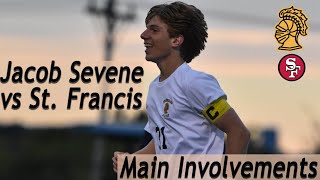 Jacob Sevene vs St Francis  Main Involvements [upl. by Asfah]