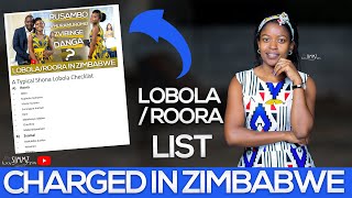 Lobola  Roora List charged in Zimbabwe Shorts [upl. by Norling]