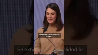 Rita Maestre sobre Errejón quotDos de las agresiones fueron cuando aún era mi parejaquot shorts [upl. by Julide]