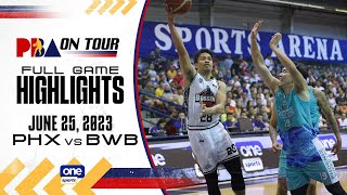 Blackwater vs Phoenix highlights  2023 PBA on Tour  June 25 2023 [upl. by Yttisahc571]