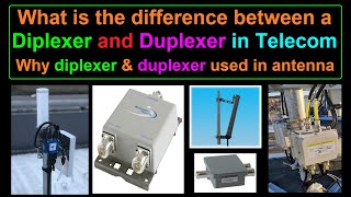 What is the difference between a Diplexer and Duplexer  duplexer vs diplexer  combiner vs duplexer [upl. by Ybroc248]