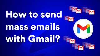 How to send mass emails in Gmail in 2024 [upl. by Timoteo]