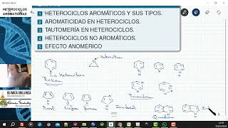 TEMA 36 HETEROCICLOSAROMATICIDAD  TEMARIO [upl. by Nodlew]