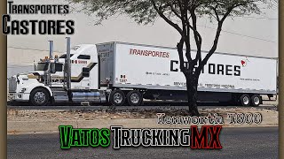 Mamalon Kenworth T800 de Transportes Castores🥰👌🦫 Primer Kenworth kenmex Vatos Trucking MX 🇲🇽🌵 [upl. by Dorn]