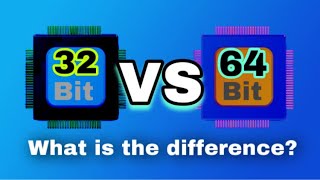 32Bit vs 64Bit Explained [upl. by Orwin123]