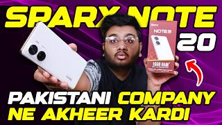 Sparx Note 20 Unboxing  Price in Pakistan [upl. by Ellimak]