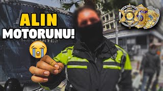 TRAFİKTEN MENLİYKEN YAKALANDIM  5000TL CEZA  Yamaha R25 Motovlog [upl. by Cerellia]