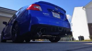 2017 WRX Invidia N1 vs Stock Exhaust [upl. by Onitsuaf]