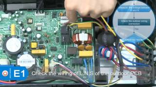 AC Pro Mini Split Troubleshooting E1 Error Code [upl. by Arabrab]