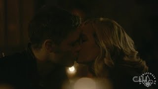 The Originals 5x13 FINALE Klaus amp Caroline kiss [upl. by Bello]