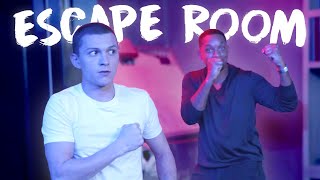 I took Tom Holland to an ESCAPE ROOM [upl. by Arnaldo]