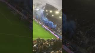 Vålerenga supporters cracking fireworks and smokebombs in the Derby🧨 [upl. by Jordanna]