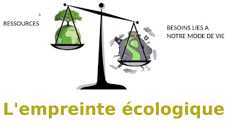 Lempreinte écologique introduction cours ENR [upl. by Notnirt]