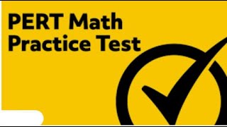 PERT Math Practice Test [upl. by Yedok]