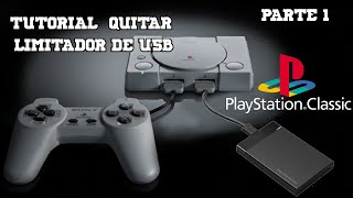 Tutorial quitar limitador usb de playstation mini [upl. by Enneire]