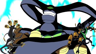 Todas las transformaciones de Feedback  Ben 10 Omniverse Español latino [upl. by Phyl]