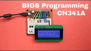 How to Program a BIOS Chip Using CH341a Board [upl. by Neirual908]