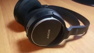 RECENSIONE cuffie wireless SONY MDRRF810R [upl. by Belcher]