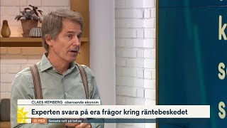 Är det läge att binda räntan Experten svarar på tittarfrågor  Nyhetsmorgon  TV4 amp TV4 Play [upl. by Eerdna]