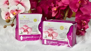 Period Pad Absorbency System Demonstration  Women’s Haven® organic pads vs Traditional pads [upl. by Rehteh883]