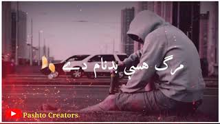 Pashto Poetry WhatsApp Status  Pashto Shayari Status  Lyric Vedio Status  Pashto Creators [upl. by Atilrep]