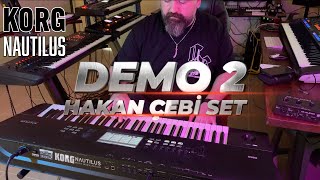 Korg Nautilus Hakan Çebi Set Demo 2 korg nautilus set [upl. by Letnoj]