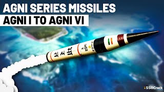 AGNI Series Missiles from AGNI I To AGNI VI Fully Explained [upl. by Nimra]