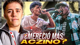 BATALLÓN POLÉMICO 🧑‍⚕️ GAZIR REACCIONA ACZINO VS TIRPA 🔥 FINAL FMS INTERNACIONAL 🏆 [upl. by Uzzi]